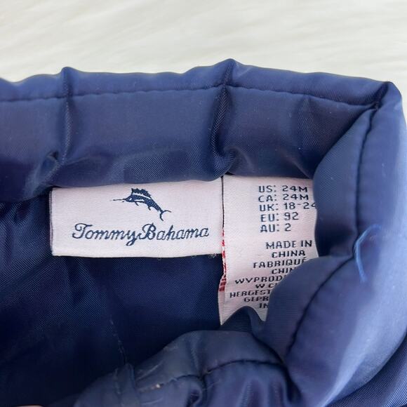 Tommy Bahama Puffer Vest - Navy - 24 Months - Picture 3 of 8